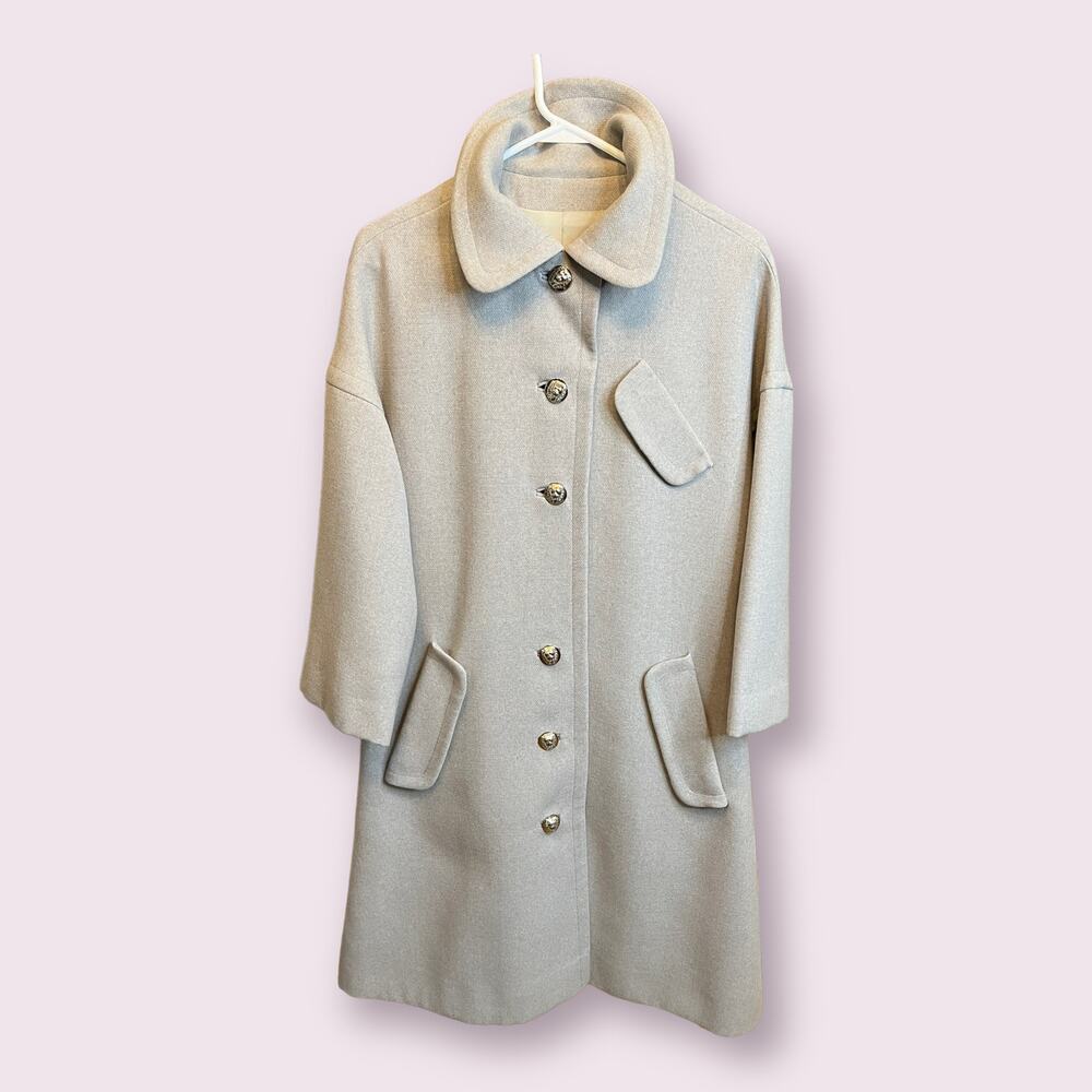 Vintage Golet Original Gray Silver Coat